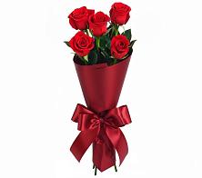 Букет 5 Красных роз Эдлесс Лав в Залесный Казань