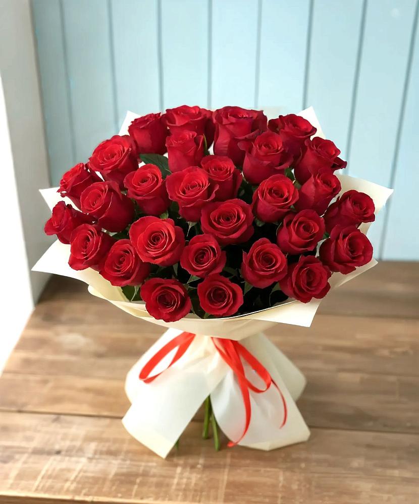 Букет 29 Красных роз в Залесный Казань