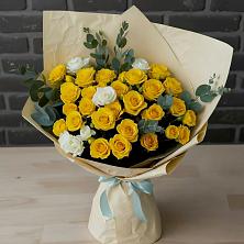 Букет цветов из:  Розы в Залесный Казань