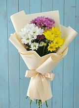 Букет цветов из:  Хризантемы в Залесный Казань