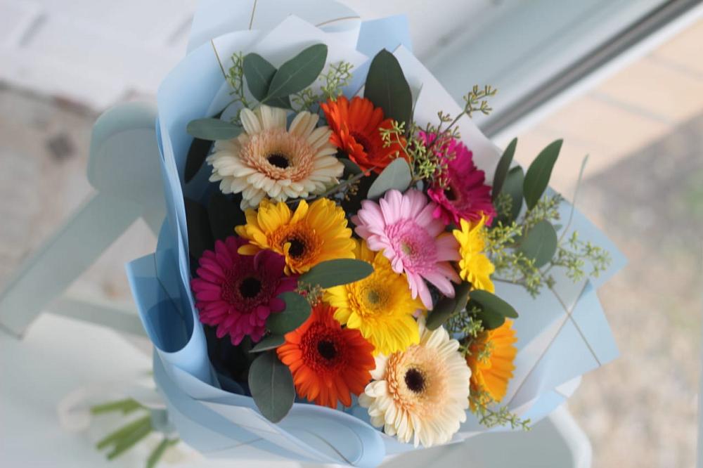 Букет цветов из: Герберы в Залесный Казань