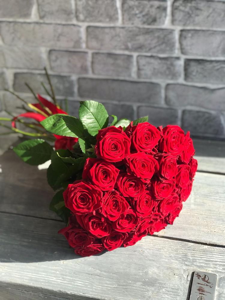 Букет Красные розы Фридом в Залесный Казань