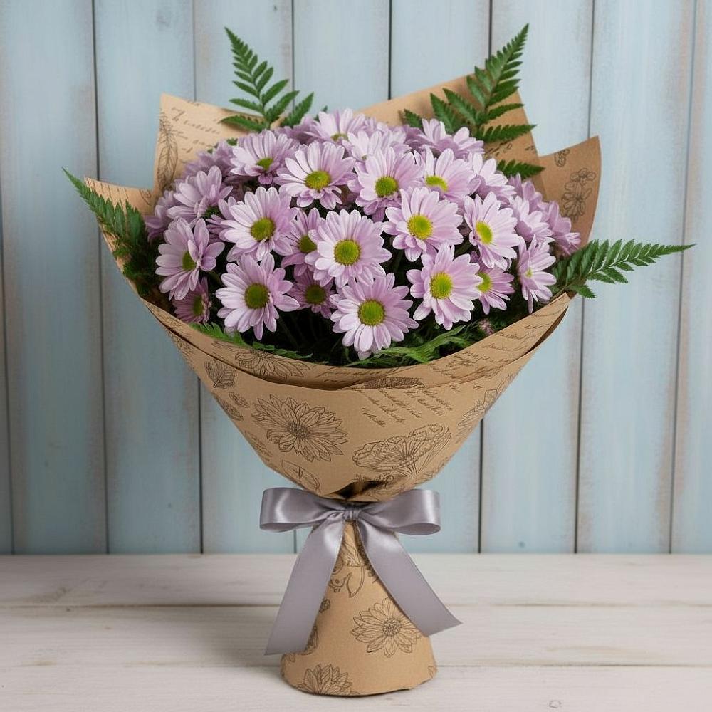 Букет цветов из: Хризантемы в Залесный Казань