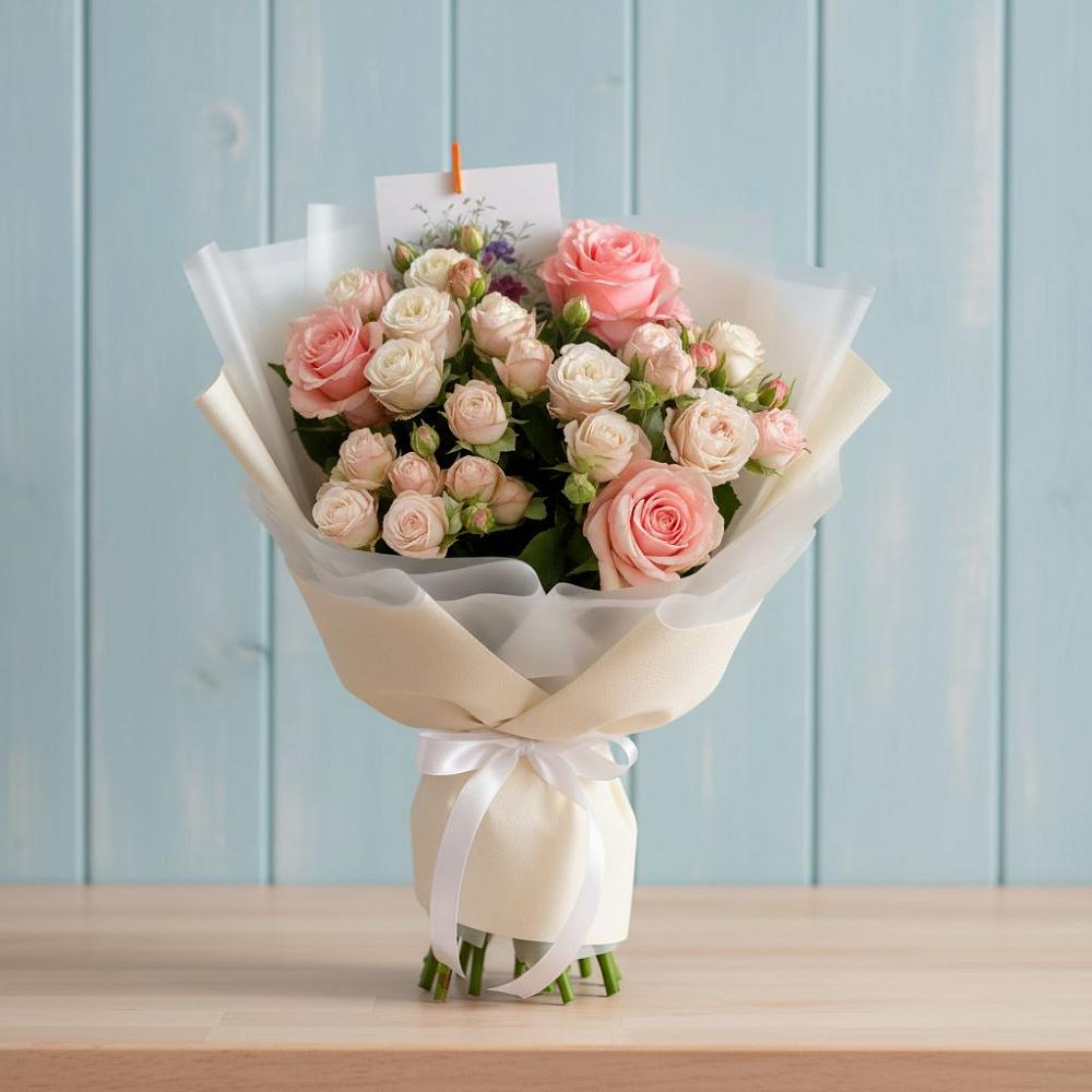 Букет цветов из: Розы в Залесный Казань