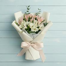 Букет цветов из:  Альстромерии в Залесный Казань