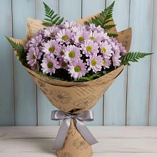 Букет цветов из:  Хризантемы в Залесный Казань