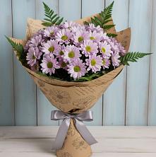 Букет цветов из:  Хризантемы в Залесный Казань