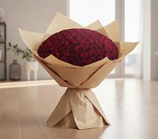 Букет 101 Красная роза в Залесный Казань