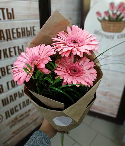 Букет цветов из: Герберы в Залесный Казань