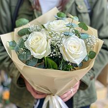 Букет Нежные грёзы в Залесный Казань Букет цветов из: Розы в Залесный Казань