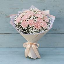 Букет цветов из:  Гвоздики в Залесный Казань