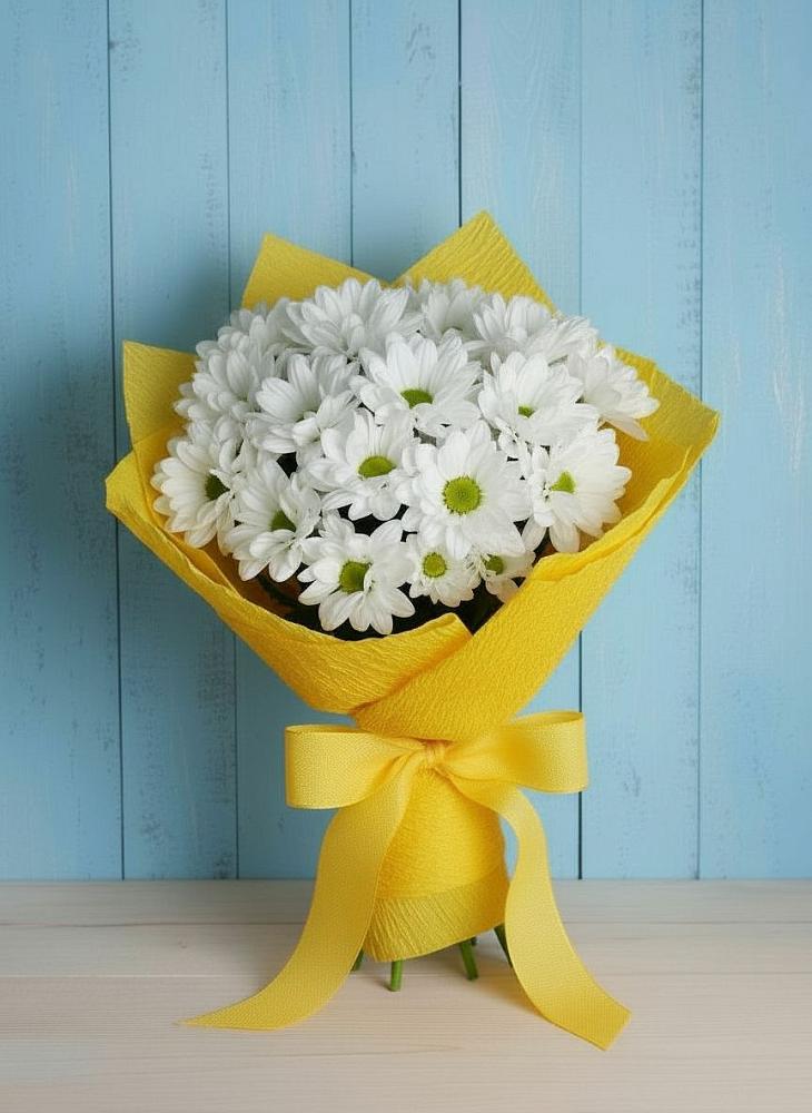 Букет цветов из: Хризантемы в Залесный Казань