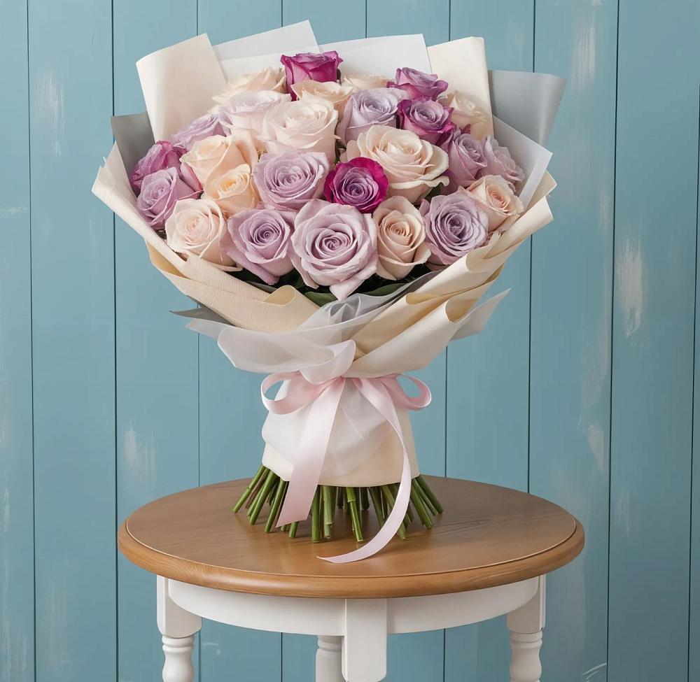 Букет цветов из: Розы в Залесный Казань