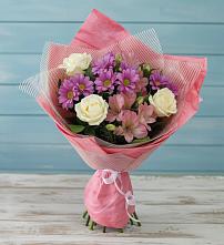 Букет цветов из:  Герберы в Залесный Казань