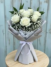 Букет цветов из:  Розы в Залесный Казань
