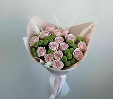 Букет цветов из:  Розы и Хризантемы #REPLACE_PRED# Залесный Казань