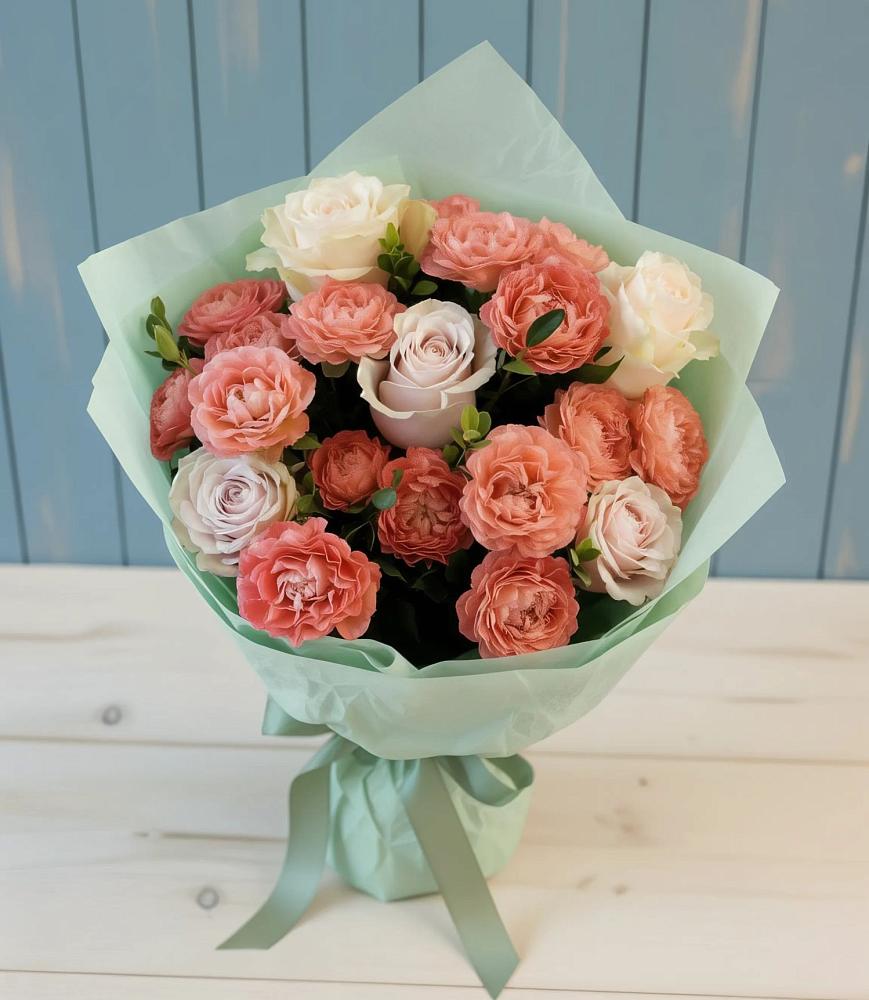 Букет цветов из: Розы в Залесный Казань