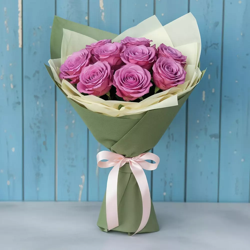 Букет Розы Фёрст Леди в Залесный Казань