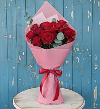 Букет цветов из:  Розы в Залесный Казань