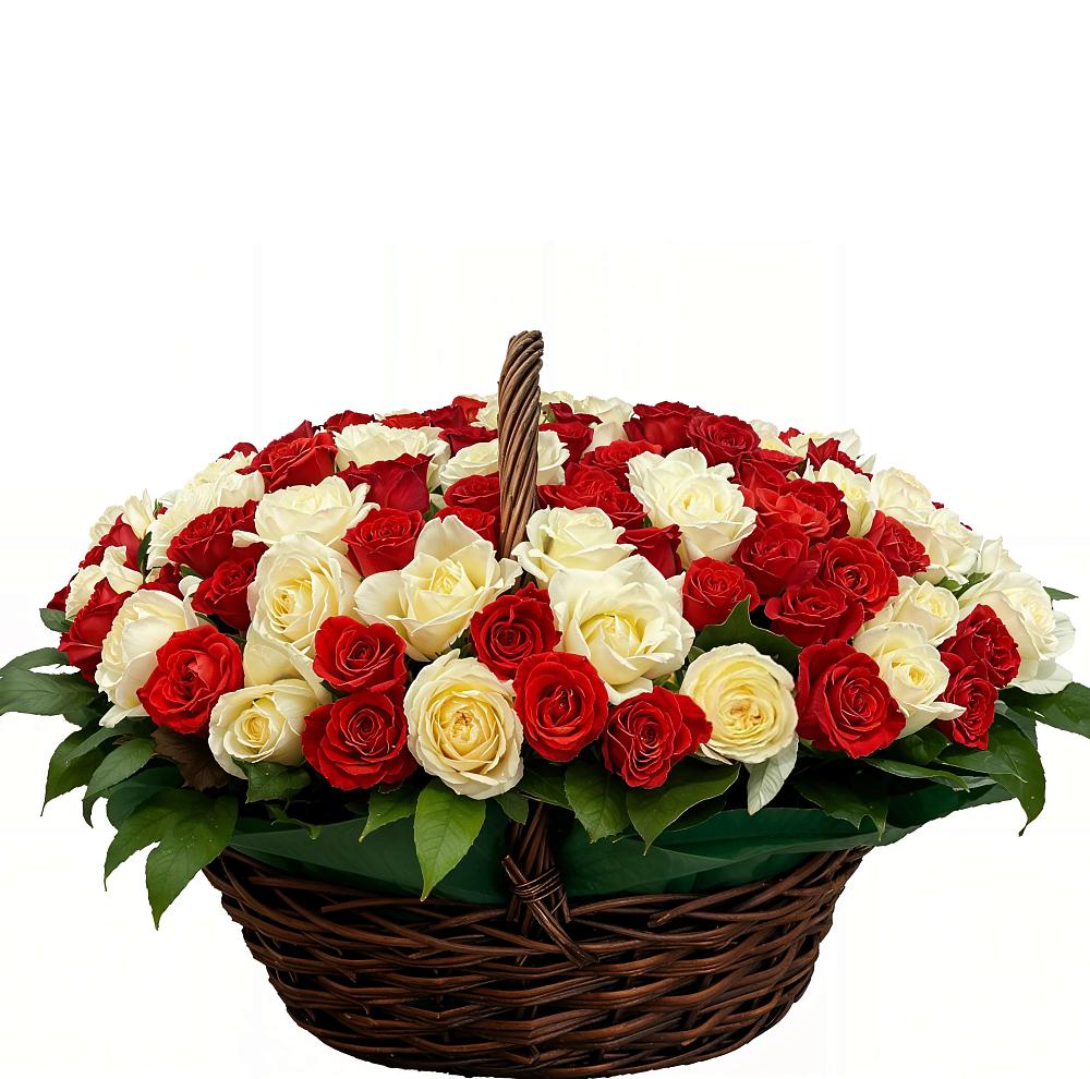 Премиум букет из: Розы в Залесный Казань