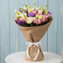 Букет цветов из:  Лизиантусы в Залесный Казань