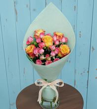 Букет цветов из:  Розы в Залесный Казань