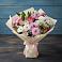Букет цветов из: Хризантемы, Альстромерии и Розы в Залесный Казань